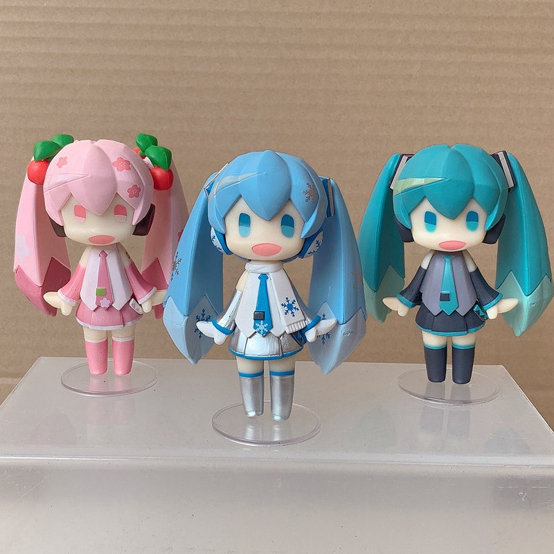 Cosplay Prop Building - 10CM Anime Figuur Hatsune Miku Figuur