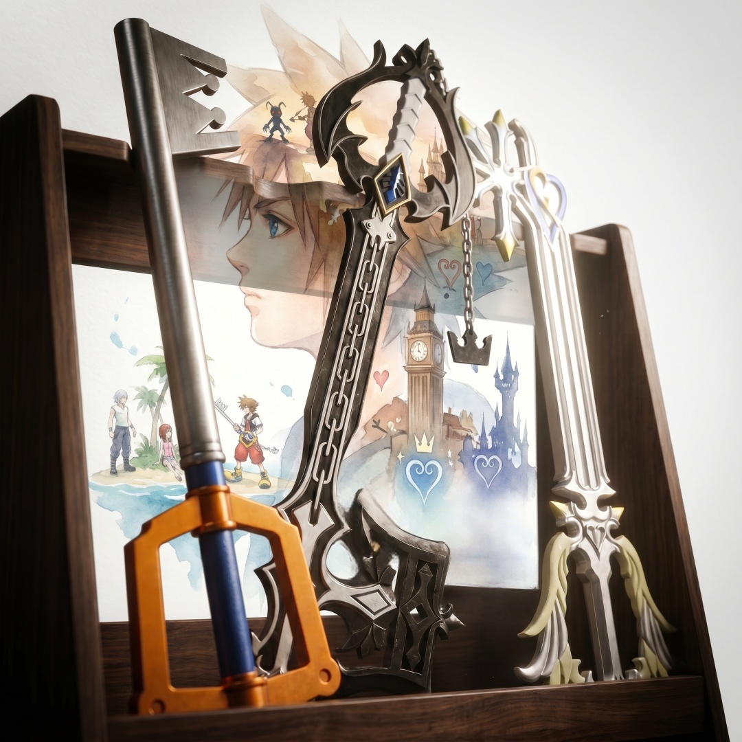 Cosplay Prop Foam - 33,8 inch Kingdom Hearts Sora Keyblade