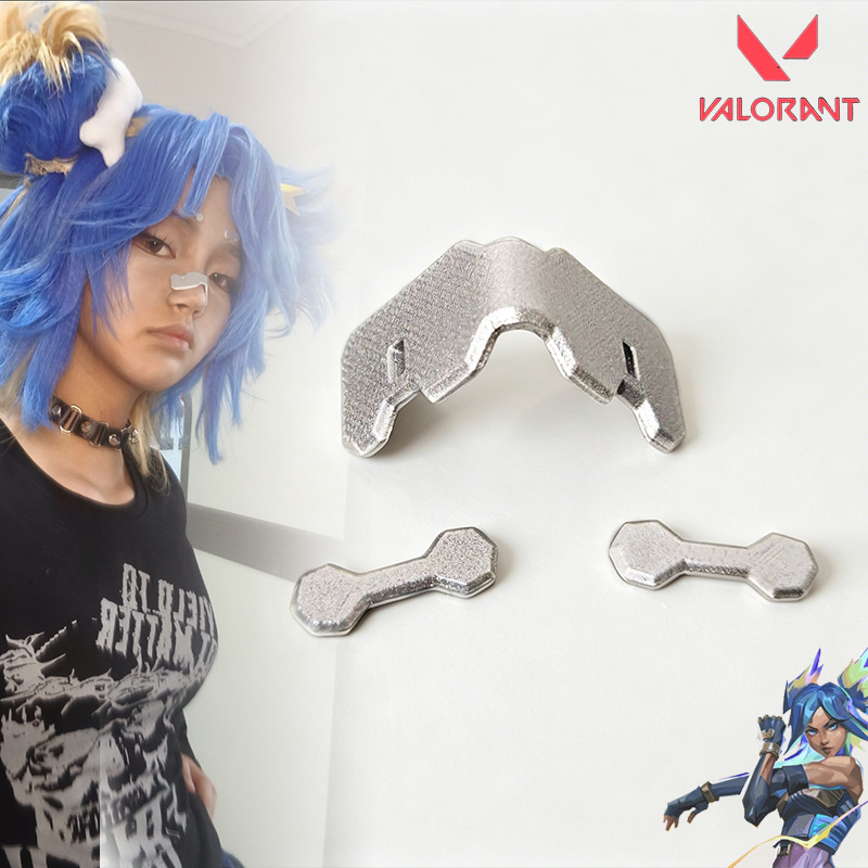 Bloodborne Cosplay Prop - Game VALORANT Neon Cosplay Neusstrip Volwassenen