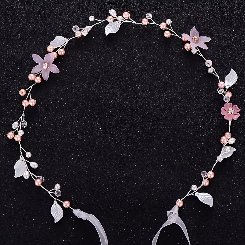 Aerith Cosplay Prop - Kristal Blad Haar Wijnstok Band Hoofdband