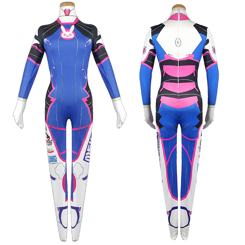 Dva Cosplay Prop - Game Dva Cosplay Kostuums Panty Jumpsuit