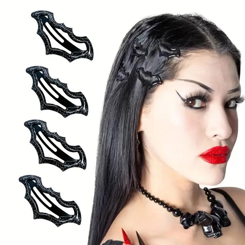 Cosplay Bat Prop - 10 stuks Halloween Vleermuis Haarspelden Set
