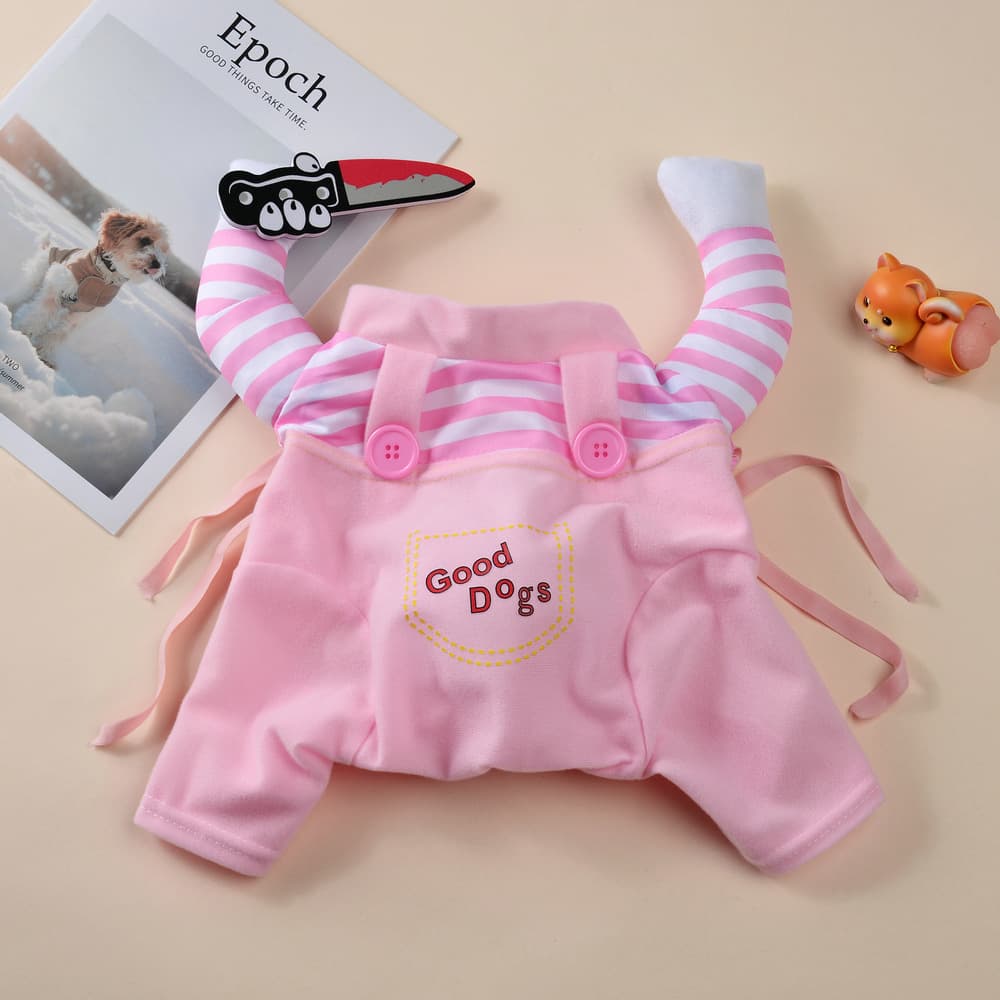 Halloween Hond Chucky Kostuum  - Cosplay Prop Blueprints recensie en prijs