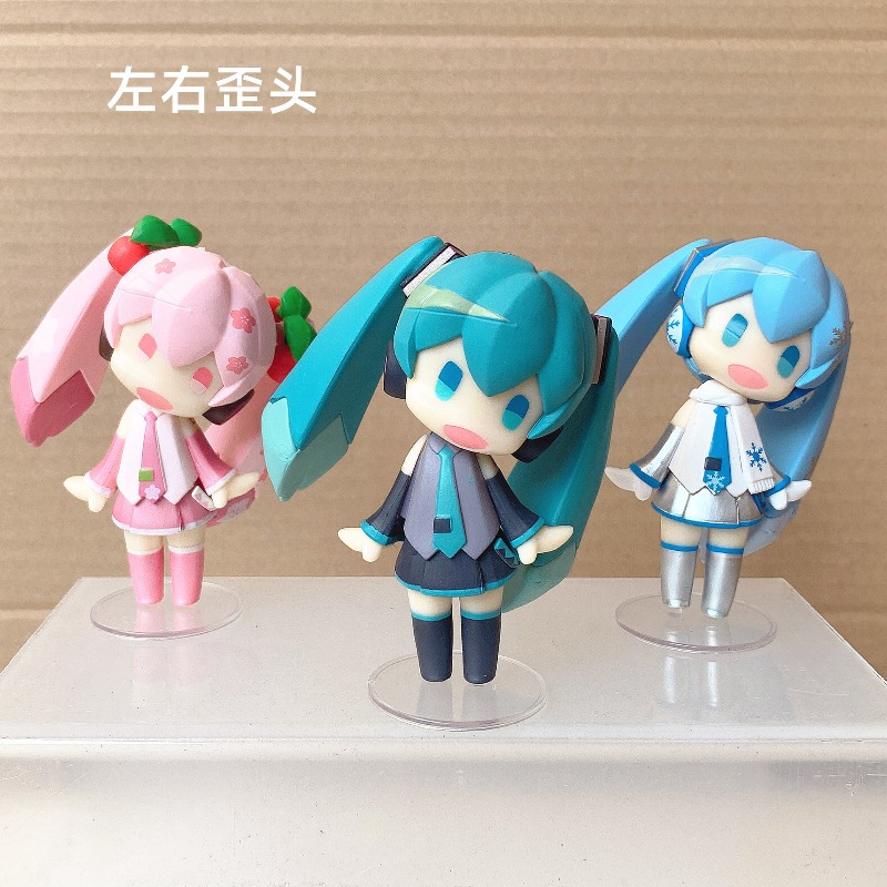 10CM Anime Figuur Hatsune Miku - Cosplay Prop Building recensie en prijs