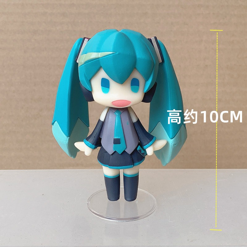 10CM Anime Figuur Hatsune Miku - Cosplay Prop Building recensie en prijs
