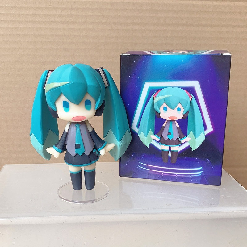 10CM Anime Figuur Hatsune Miku - Cosplay Prop Building recensie en prijs