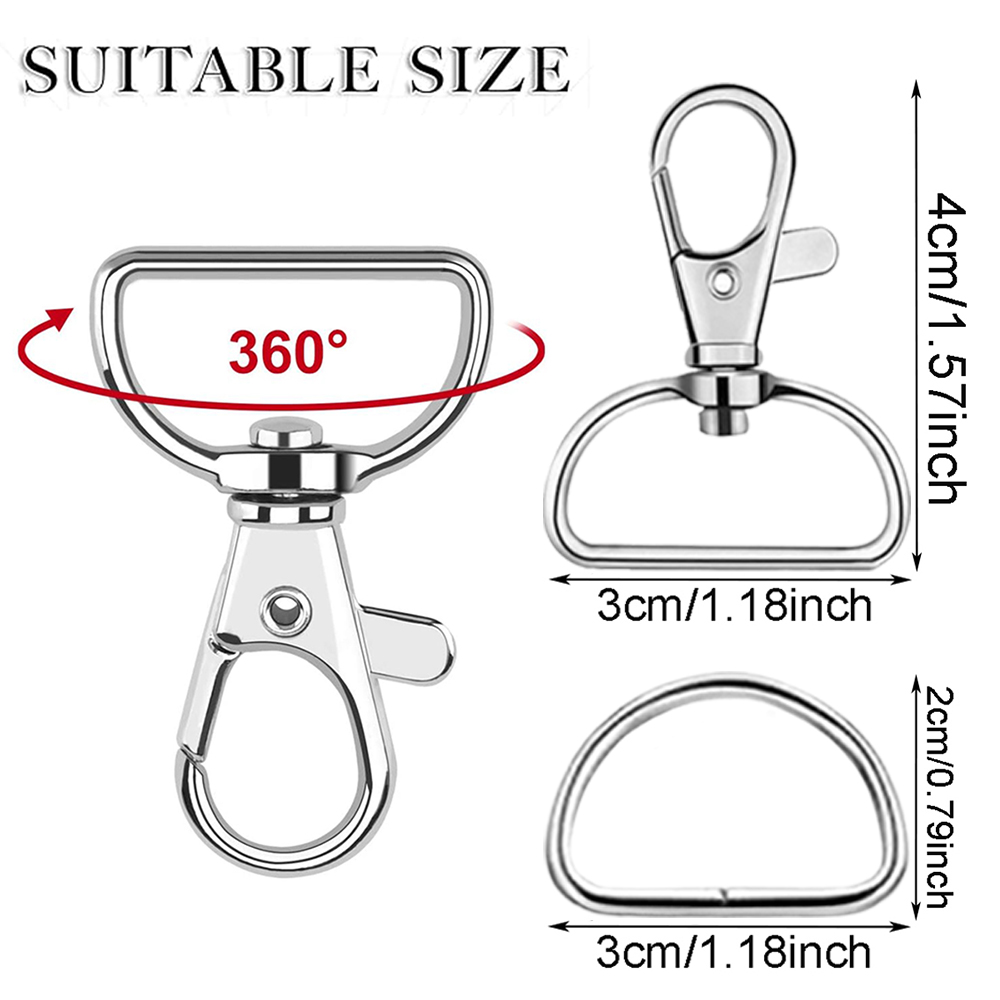 8/15/30 Set Karabijnhaken Lany - D Ring Strap recensie en prijs