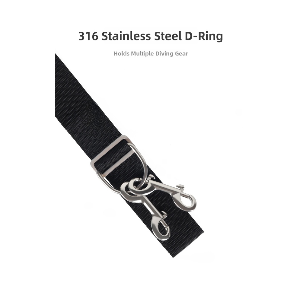 Technische duikbroekriem met 3 - D Ring Strap recensie en prijs