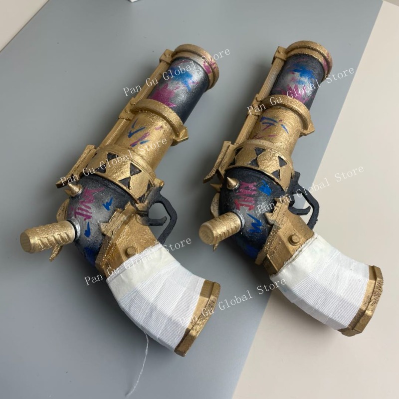 28 cm/11.02in Jinx Pistool Aan - Cosplay Prop Pistol recensie en prijs