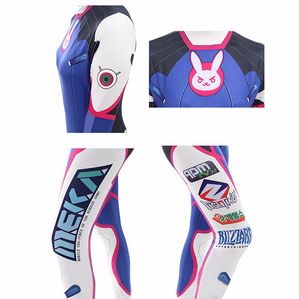 Anime Vrouw Jumpsuit Panty Dva - Dva Cosplay Prop recensie en prijs