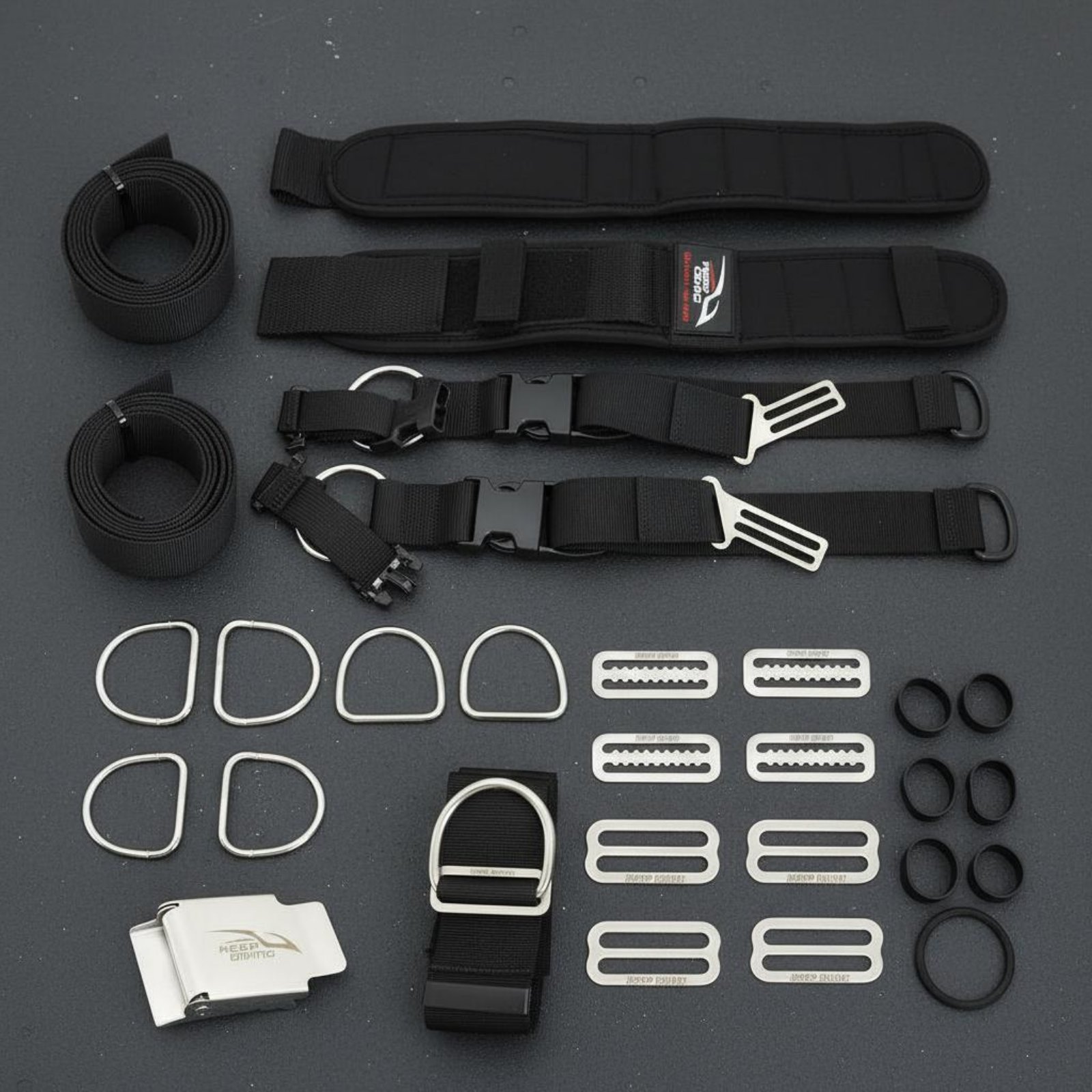 Technisch duikharnas Nylon ban - D Ring Strap recensie en prijs