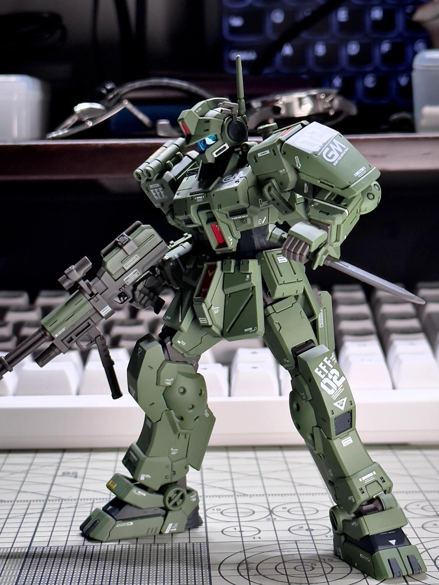 XFS HG 1/144 RGM-79S GM Sparta - Bandai Gundam Rg recensie en prijs