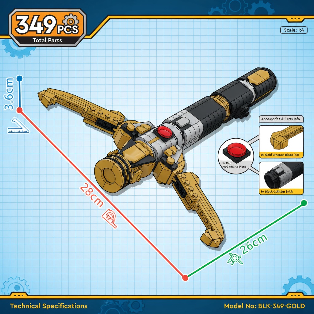 Sci-Fi Energiezwaard Handvat M - Cosplay Prop Building recensie en prijs