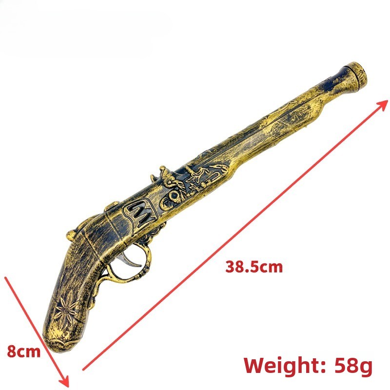 40 cm/15.75in Piraat Gun Kunst - Cosplay Prop Pistol recensie en prijs